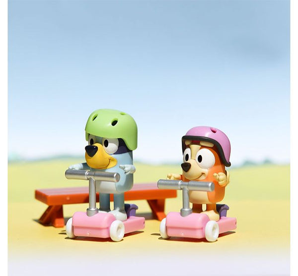 Buy Bluey Season 4 Figure And Vehicle Playset Scooter Time | Yallatoys.com