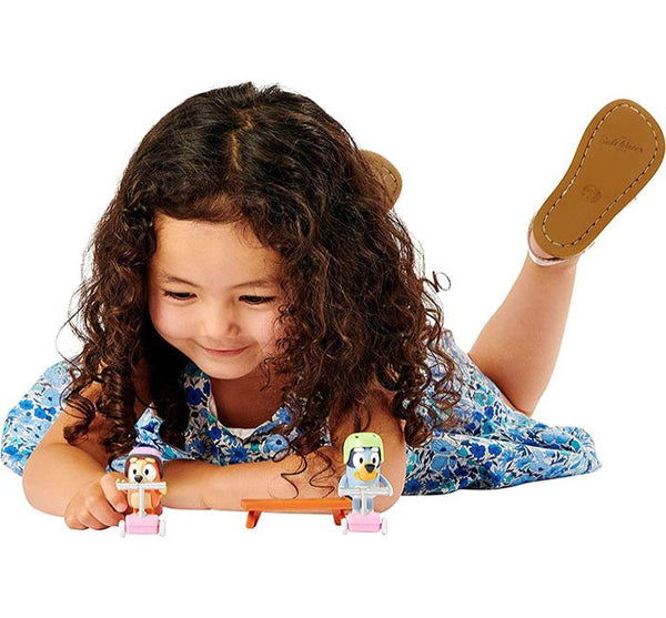 Buy Bluey Season 4 Figure And Vehicle Playset Scooter Time | Yallatoys.com
