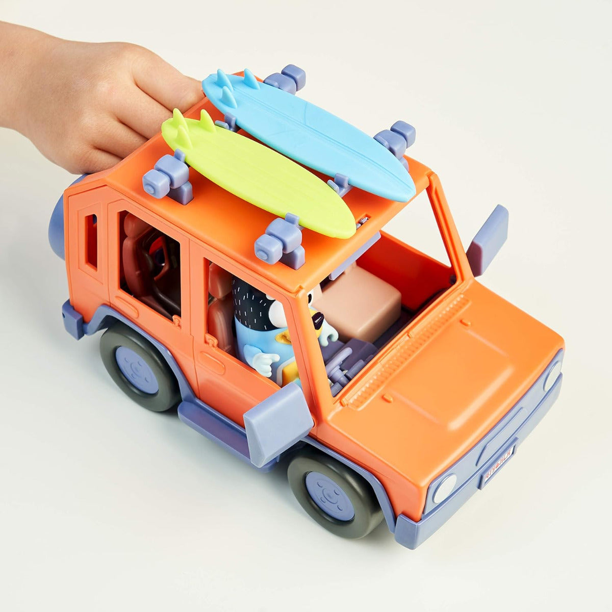 Buy Bluey Ultimate Caravan Adventures Caravan Playset and Three 3inch Figures and 4WD Family Vehicle with 2 Surfboards | Yallatoys.com