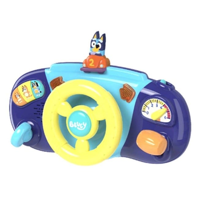 Buy Bluey Driver Dashboard With Sound & Light | Yallatoys.com