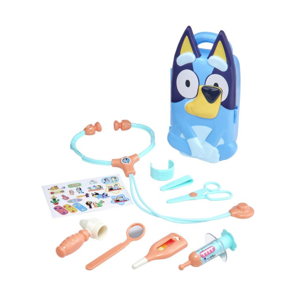 Buy Bluey Character Medical Case Set 10pcs | Yallatoys.com