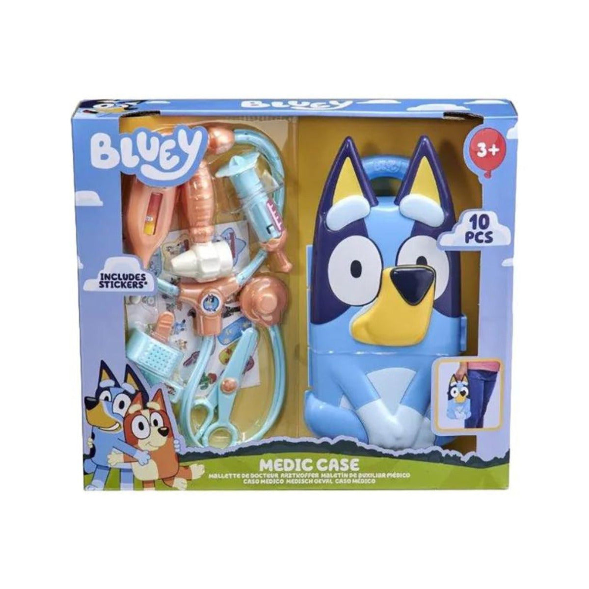Buy Bluey Character Medical Case Set 10pcs | Yallatoys.com