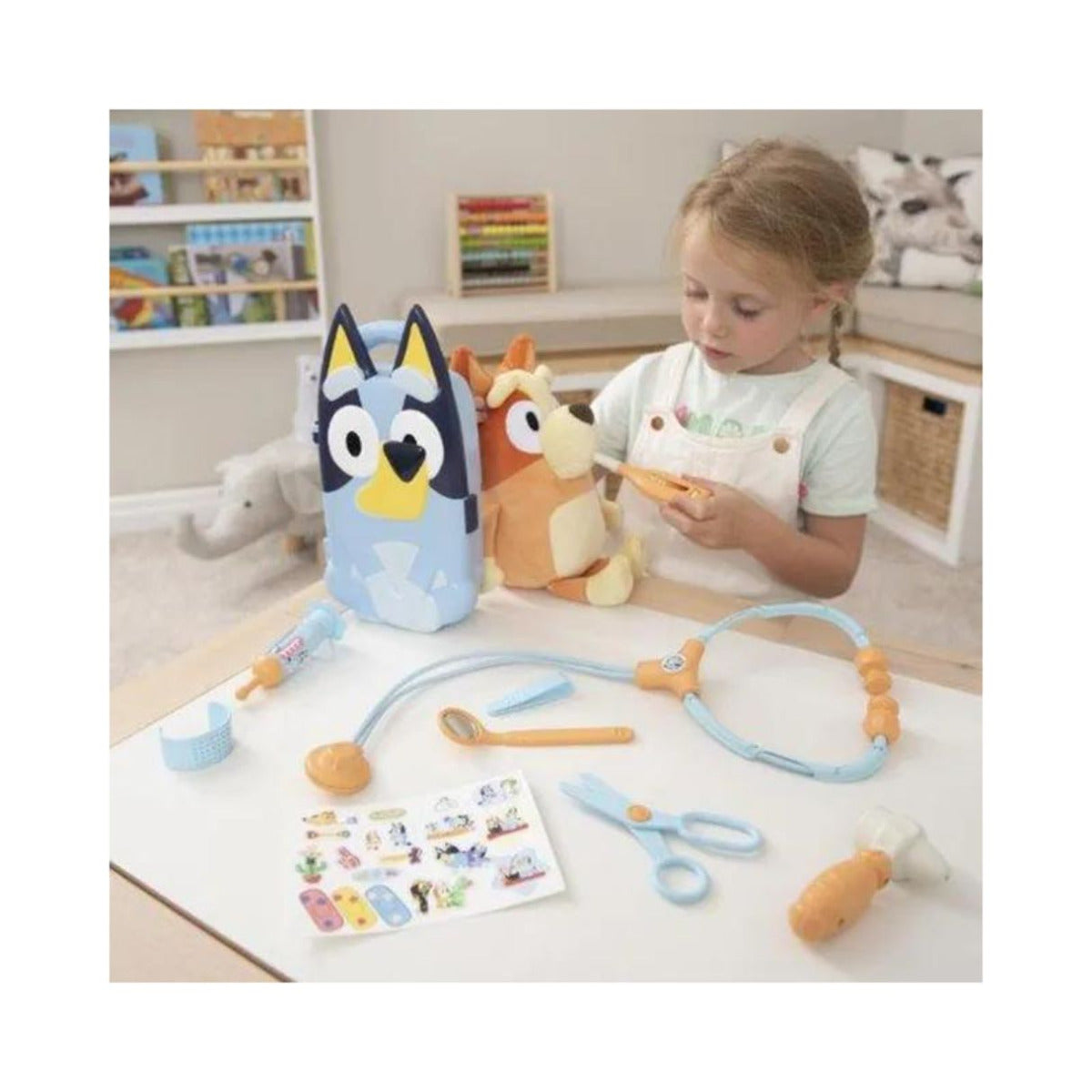 Buy Bluey Character Medical Case Set 10pcs | Yallatoys.com
