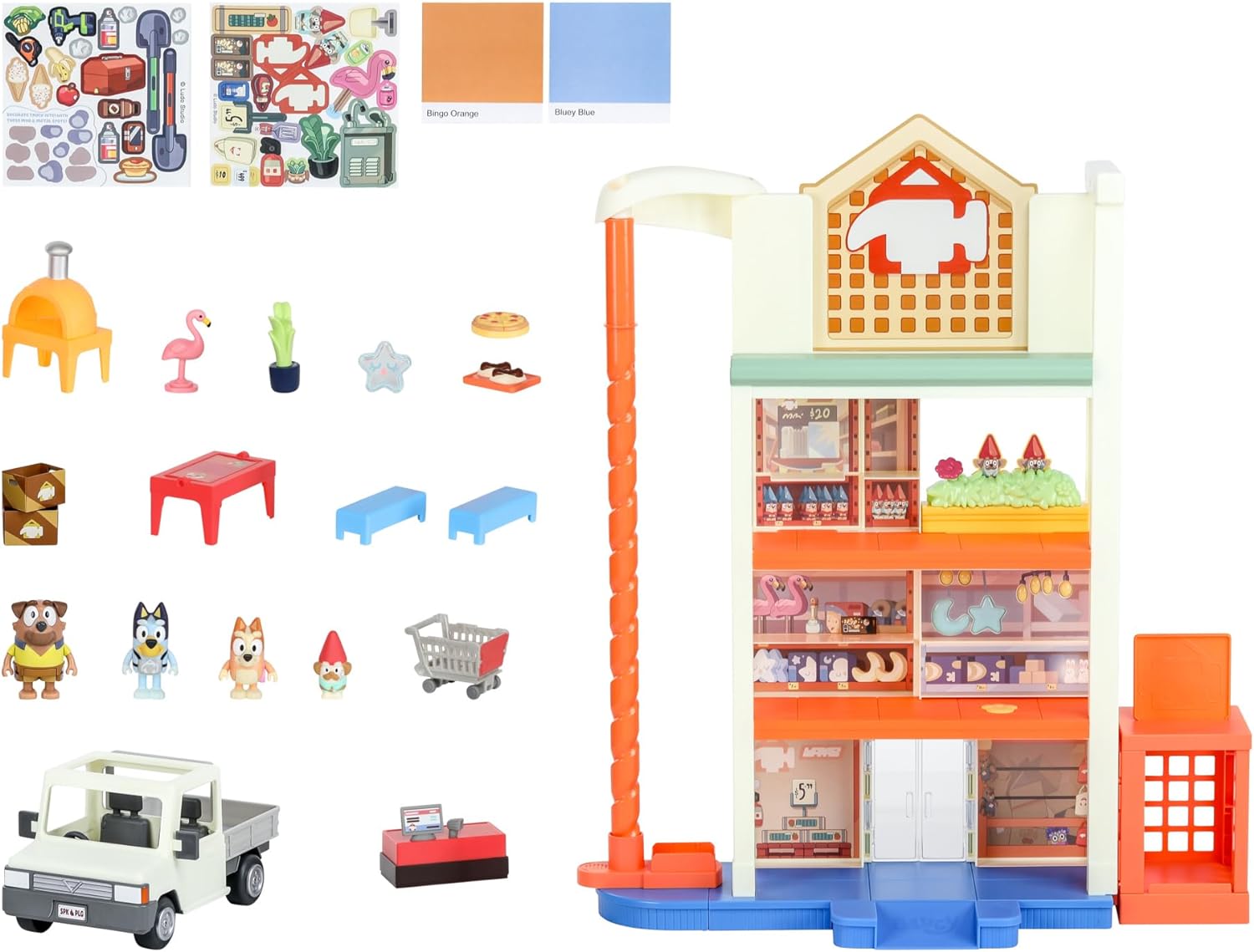 Buy Bluey Hammerbarn Shopping Playset | Yallatoys.com