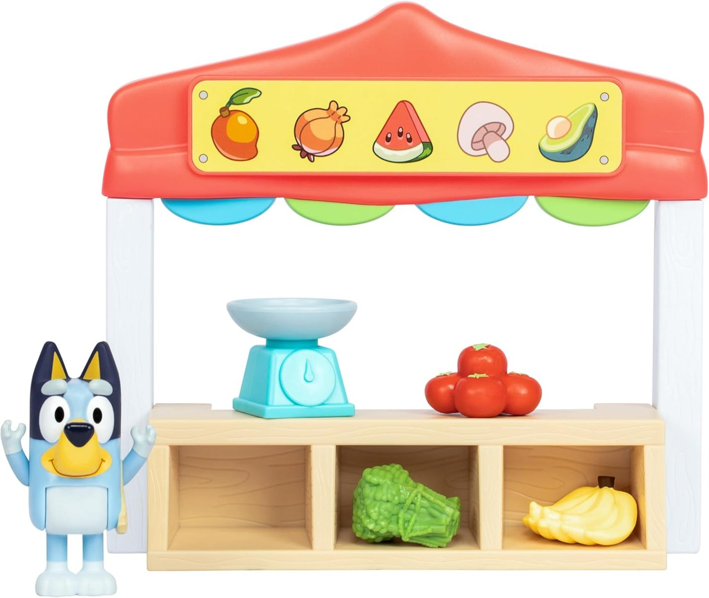 Buy Bluey Mini Playsets Farmers Market Playset | Yallatoys.com