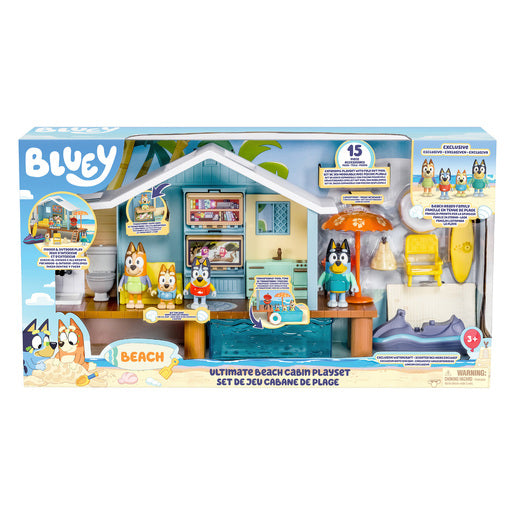 Buy Bluey Beach S9 Ultimate Beach Cabin | Yallatoys.com