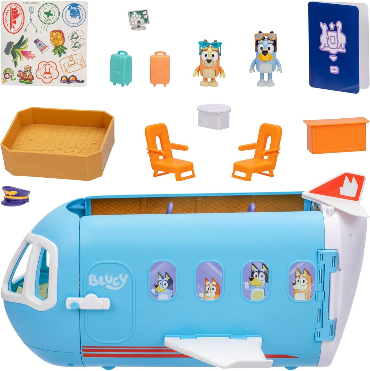 Buy Bluey 3 In 1 Airplane Playset | Yallatoys.com