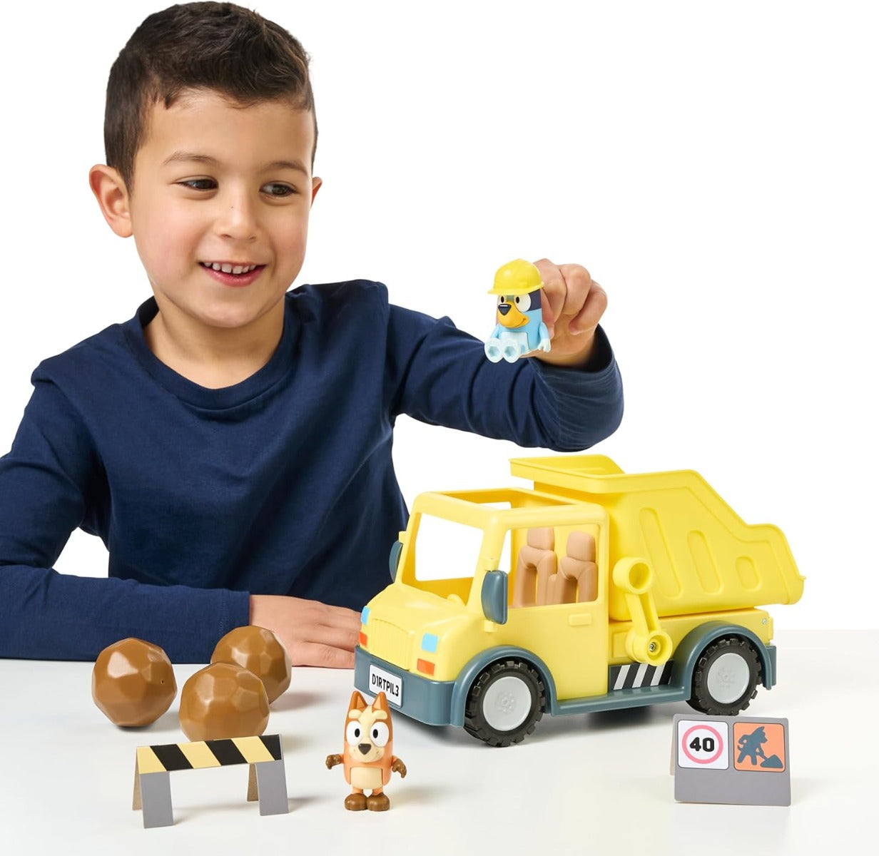 Buy Bluey Dump Truck Playset | Yallatoys.com