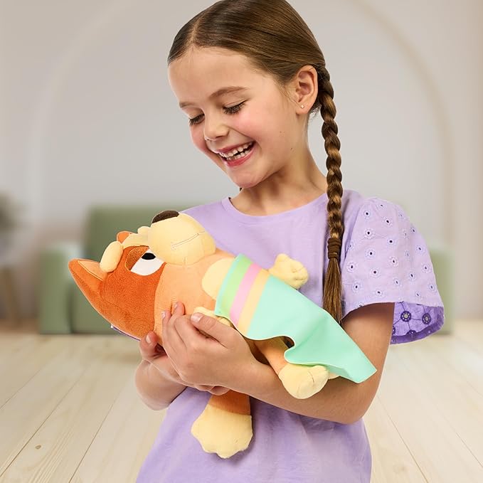 Buy Bluey Sleepy Time Bingo 13 Inch Plush with Blanket | Yallatoys.com
