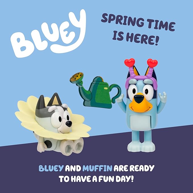 Buy Bluey S13 Spring Time and Muffin Playset | Yallatoys.com