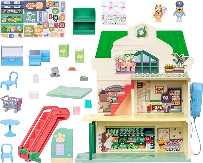Buy Bluey S13 Lets Play Chef Supermarket Playset | Yallatoys.com