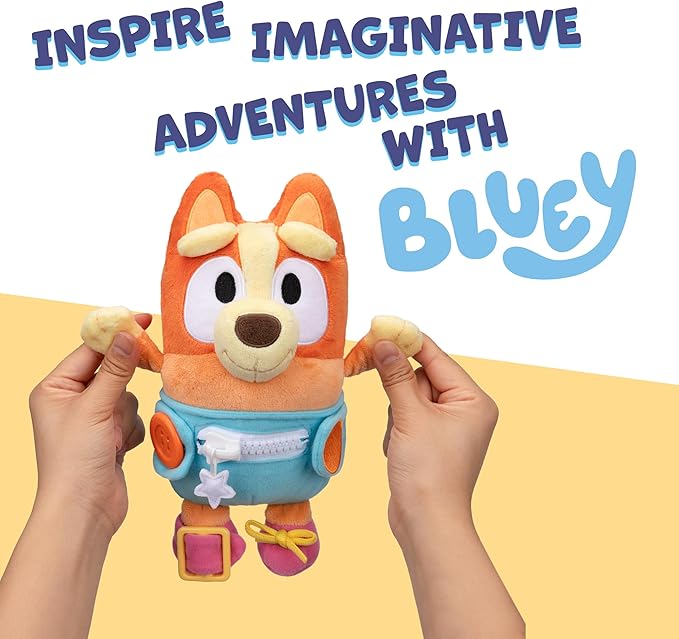 Buy Bluey S13 Plush Dress and Play Baby Bingo | Yallatoys.com