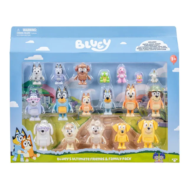 Buy Bluey S13 Ultimate Friends and Family Pack Collectable Playset | Yallatoys.com