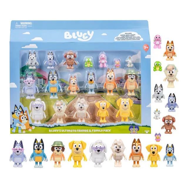 Buy Bluey S13 Ultimate Friends and Family Pack Collectable Playset | Yallatoys.com