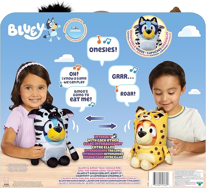 Buy Bluey S13 Siblings Feature Plush Exclusive Pack Of 2 | Yallatoys.com