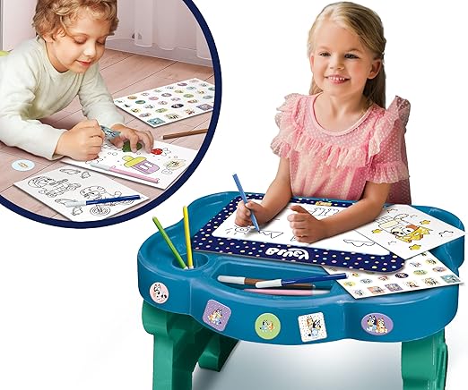 Buy Bluey Creative Art Desk | Yallatoys.com