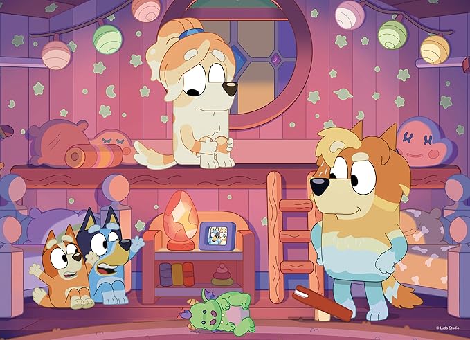 Buy Bluey 2 in 1 Puzzle 24 Pieces M Plus Story Time | Yallatoys.com