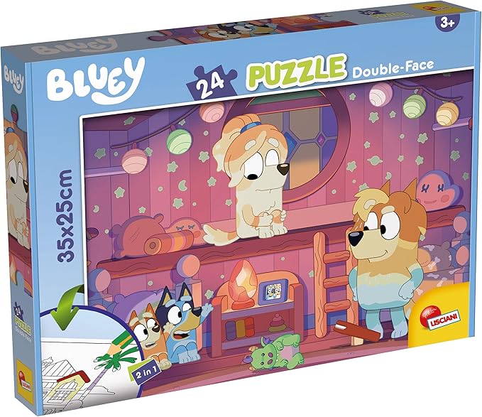 Buy Bluey 2 in 1 Puzzle 24 Pieces M Plus Story Time | Yallatoys.com