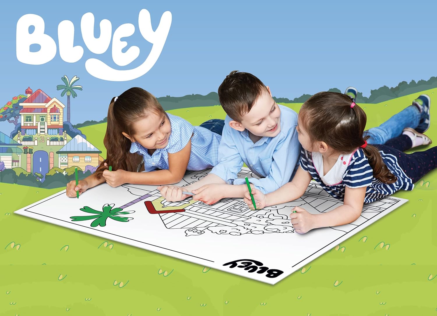 Buy Bluey 2 in 1 Puzzle 24 Pieces M Plus Story Time | Yallatoys.com