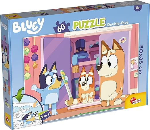 Buy Bluey Puzzle DF Plus 60 Pieces | Yallatoys.com