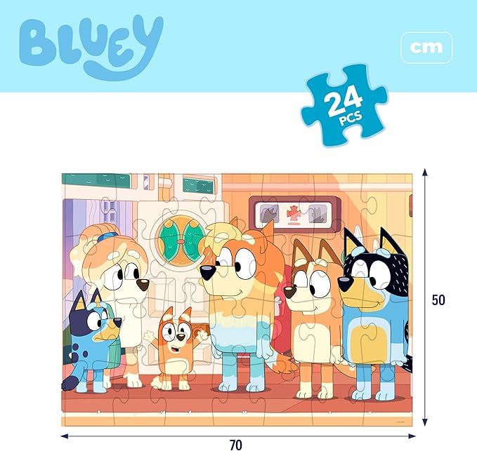 Buy Bluey DF Maxifloor Puzzle 24 Pieces | Yallatoys.com