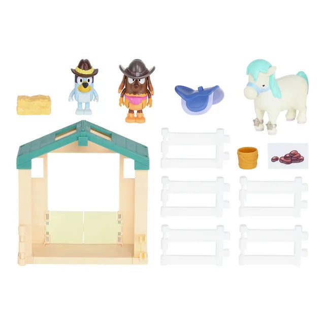 Buy Bluey S9 Pony Rides Playset Exclusive | Yallatoys.com