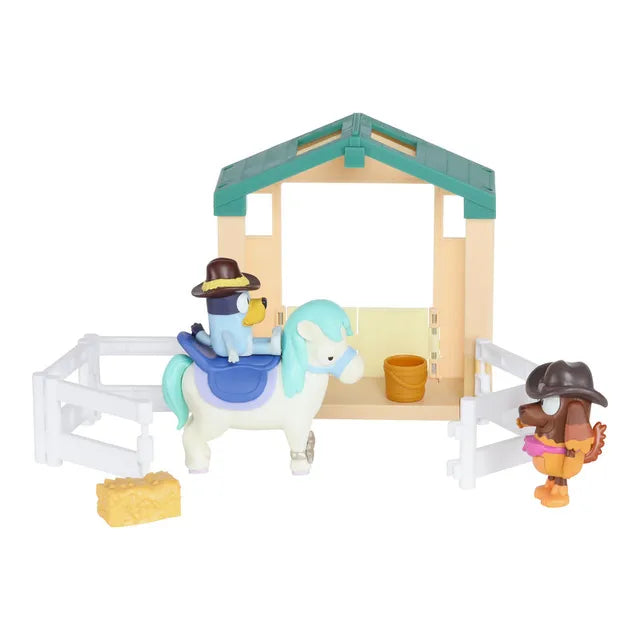 Buy Bluey S9 Pony Rides Playset Exclusive | Yallatoys.com
