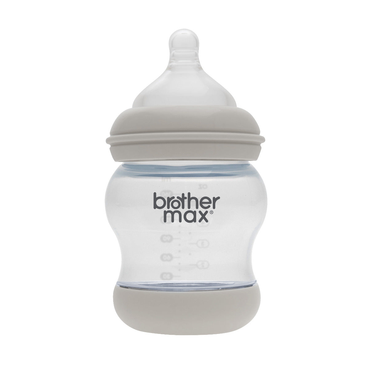 Brother Max Anti-colic Feeding Bottle 160ml/5oz S Teat Color Grey BROTHERMAX Yallatoys