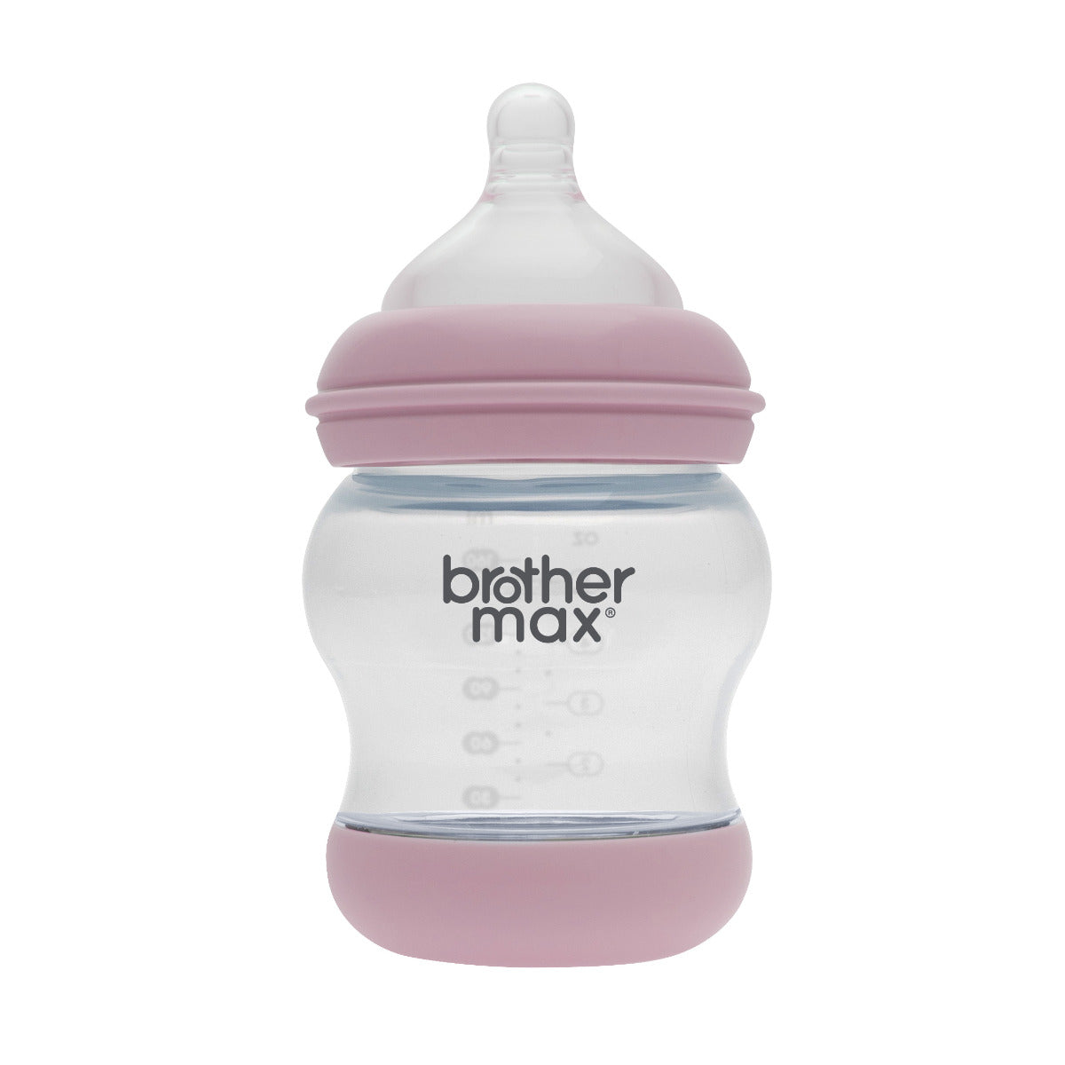 Brother MaxÂ  Pp Anti Colic Feeding Bottle 160Ml/5Oz + S Teat Pink BROTHERMAX Yallatoys