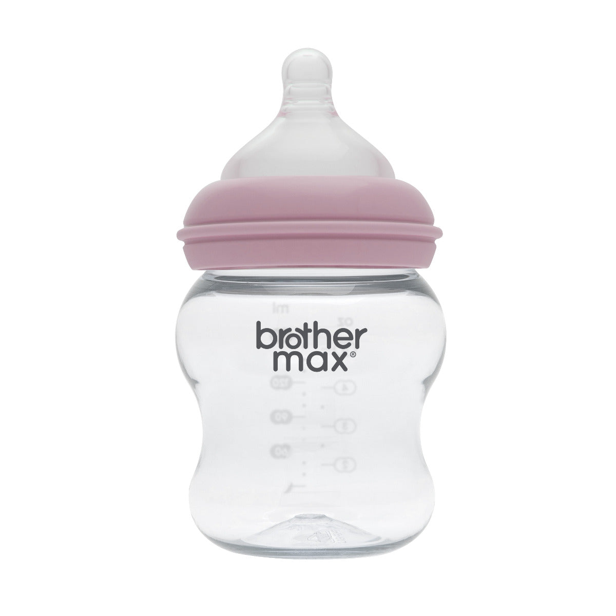Brother Max Extra Wide Neck Feeding Bottle 160ml/5oz S Teat Color Pink BROTHERMAX Yallatoys