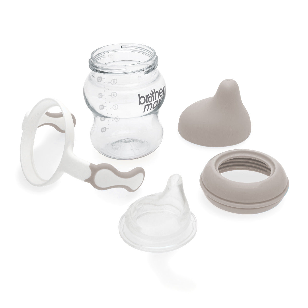 Brother Max Polypropylene Spout Cup 160ml Color Grey BROTHERMAX Yallatoys