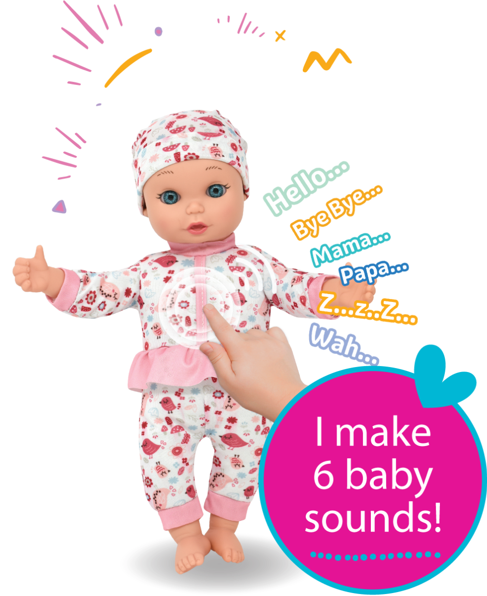 Buy Baby Maziuna Talking Baby 13inch | Yallatoys.com