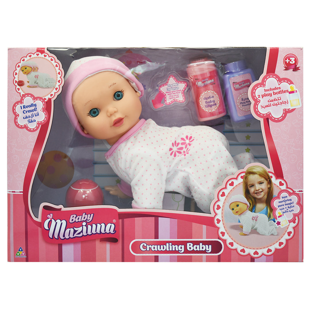 Buy Baby Maziuna Crawling Baby Doll | Yallatoys.com
