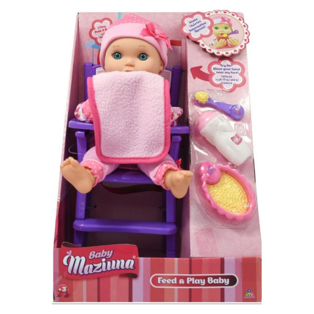 Buy Baby Maziuna Feed & Play Baby | Yallatoys.com