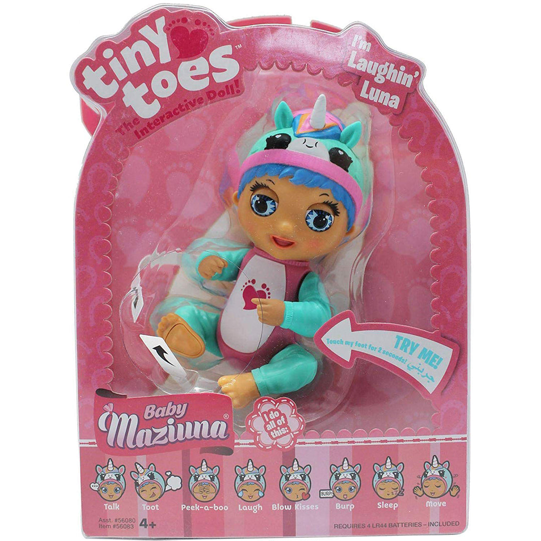 Buy Baby Maziuna Tiny Toes Interactive Doll | Yallatoys.com