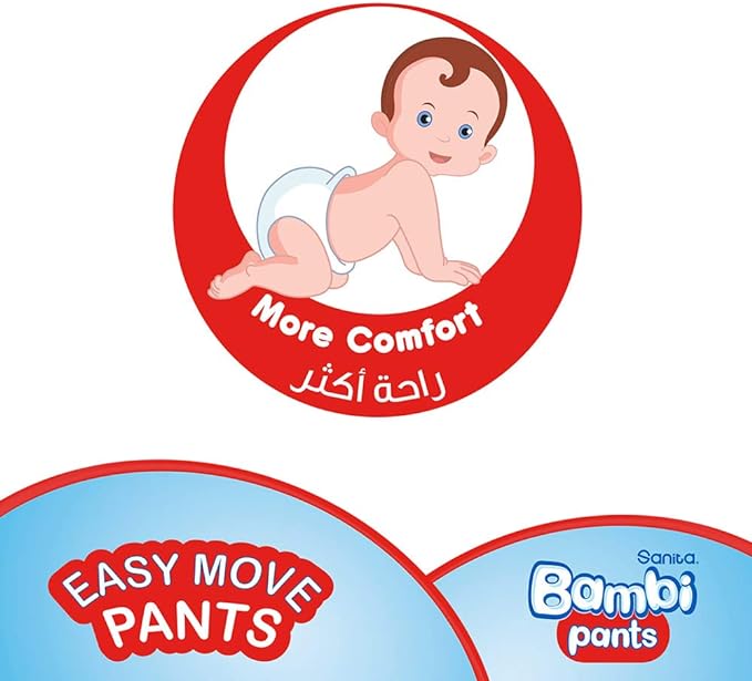 Bambi Pants Size 4 Large 8-14 Kg Jumbo Box 100 Diapers Bambi Yallatoys
