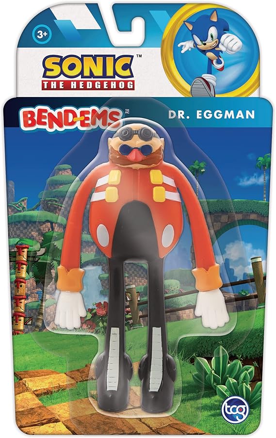 Buy Bend Ems Sonic The Hedgehog Dr. Eggman | Yallatoys.com