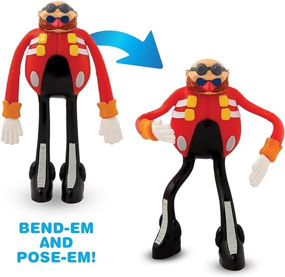 Buy Bend Ems Sonic The Hedgehog Dr. Eggman | Yallatoys.com