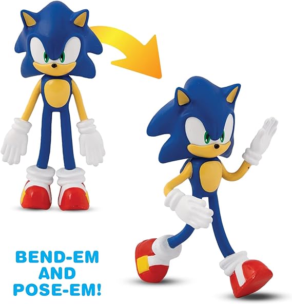 Buy Bend Ems Sonic The Hedgehog 4 In 1 Pack | Yallatoys.com