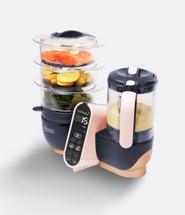Babymoov Nutribaby XL Baby Food Maker with Recipe Book Babymoov Yallatoys