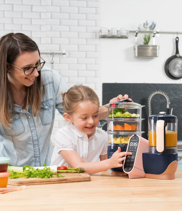 Babymoov Nutribaby XL Baby Food Maker with Recipe Book Babymoov Yallatoys