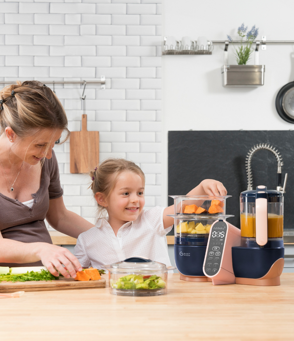 Babymoov Nutribaby XL Baby Food Maker with Recipe Book Babymoov Yallatoys
