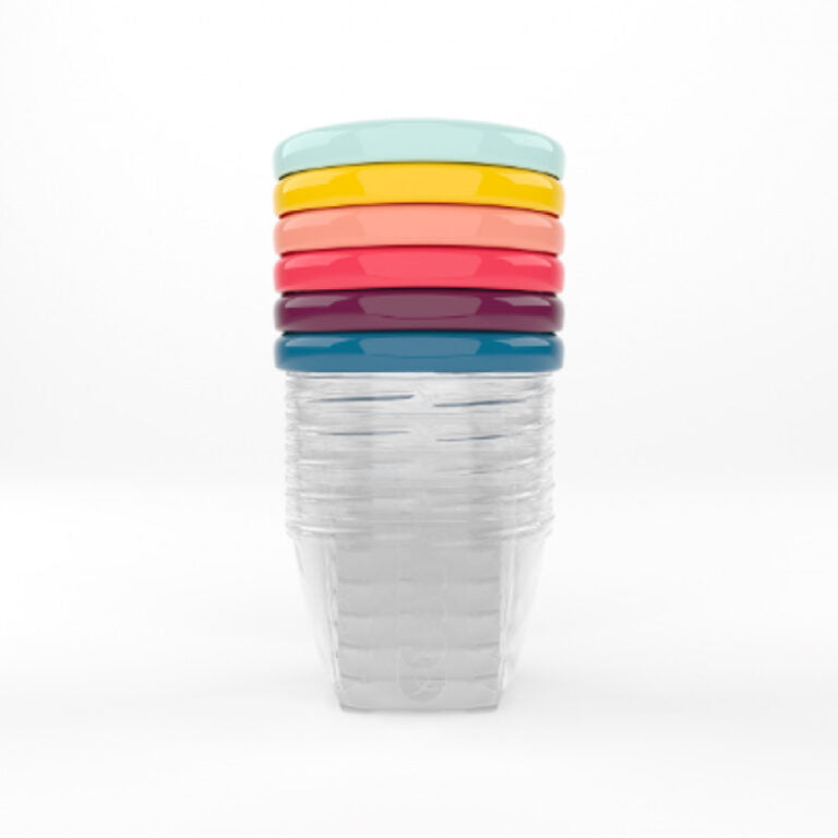 Babymoov Babybols Air Tight Food Containers 6 x 180ml 6pcs Babymoov Yallatoys
