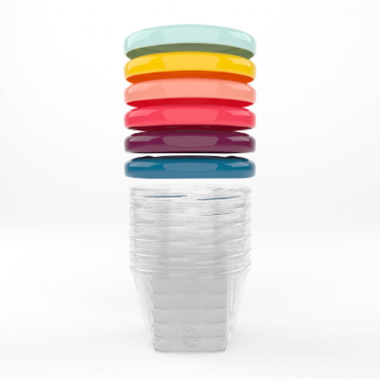 Babymoov Babybols Air Tight Food Containers 6 x 180ml 6pcs Babymoov Yallatoys