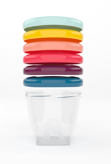 Babymoov Babybols Air Tight Food Containers 6 x 250ml Babymoov Yallatoys