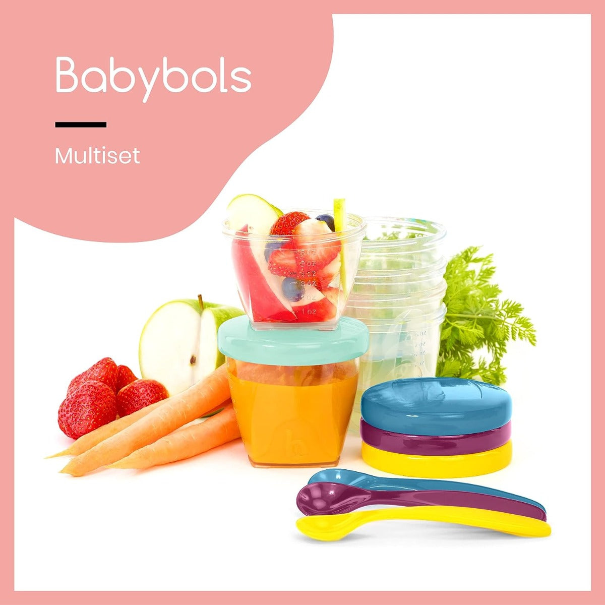 Babymoov Babybols Food Storage Multiset Babymoov Yallatoys
