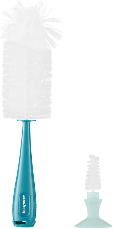 Babymoov 2 in 1 Bottle & Nipple Brush Blue Babymoov Yallatoys