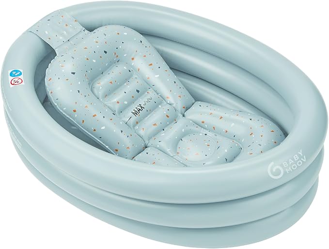 Babymoov Aquadots Inflatable Baby Bath with Bath Support Babymoov Yallatoys