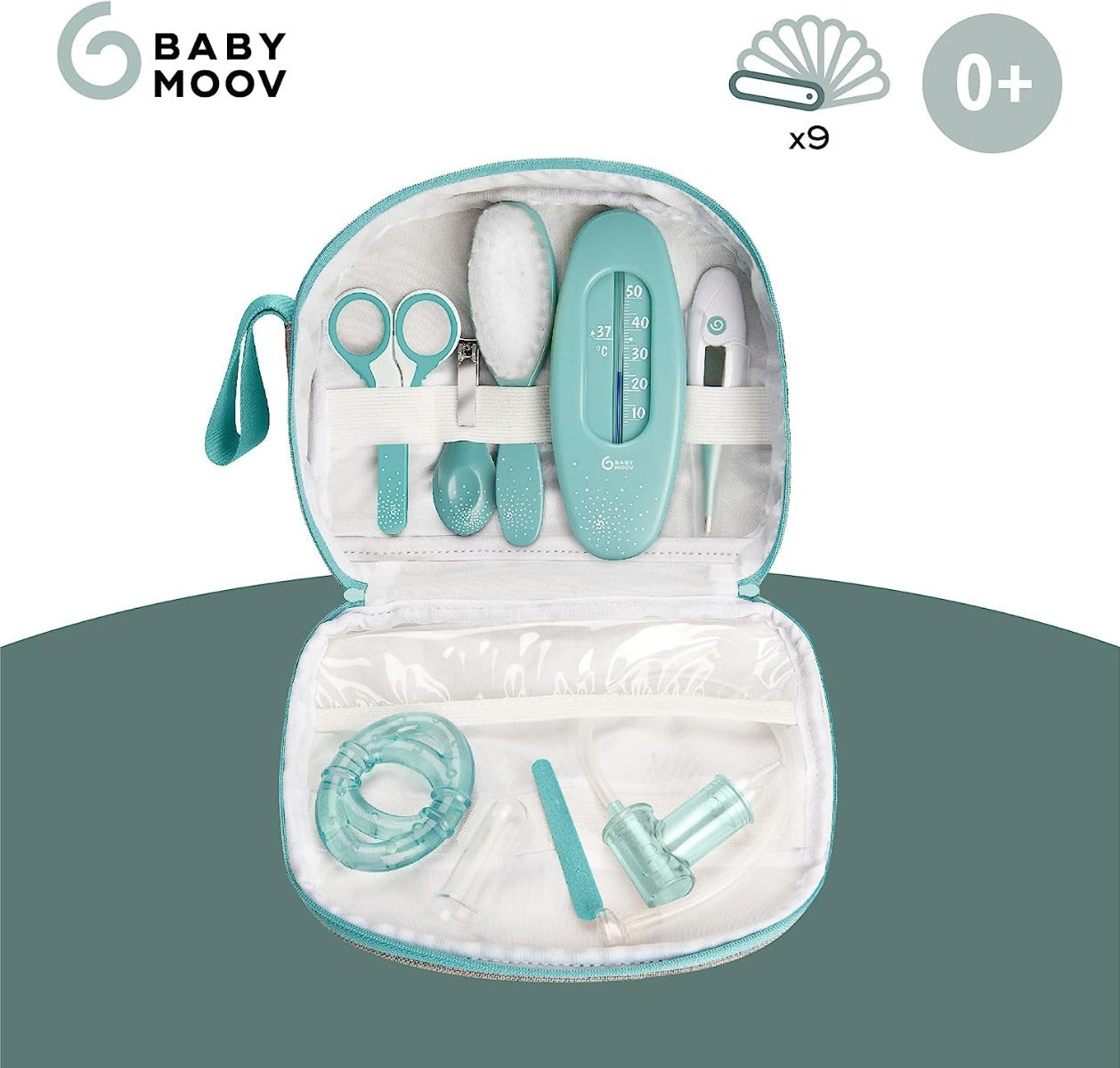 Babymoov Personal Care Kit Vanity Grooming Set Blue Babymoov Yallatoys