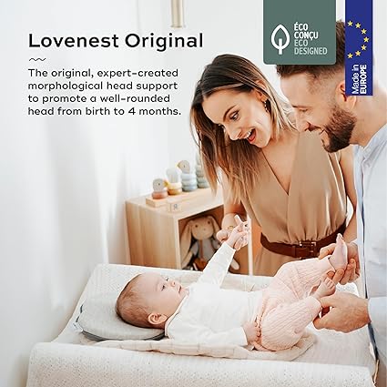 Babymoov Lovenest Original Smokey Anatomical Head Support 0 to 4 Months Babymoov Yallatoys